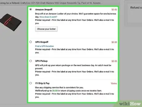 Gambar berjudul Return an Item to Amazon Step 6