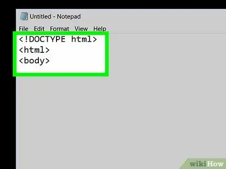 Gambar berjudul Create a Simple CSS Stylesheet Using Notepad Step 4