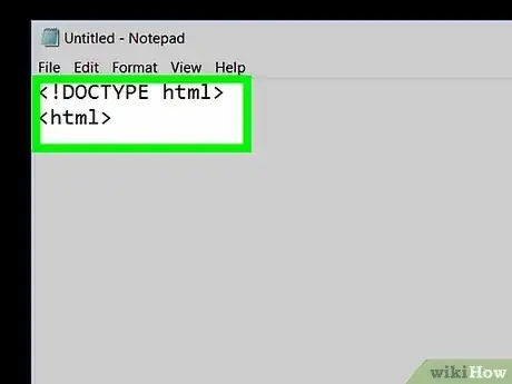 Gambar berjudul Create a Simple CSS Stylesheet Using Notepad Step 3