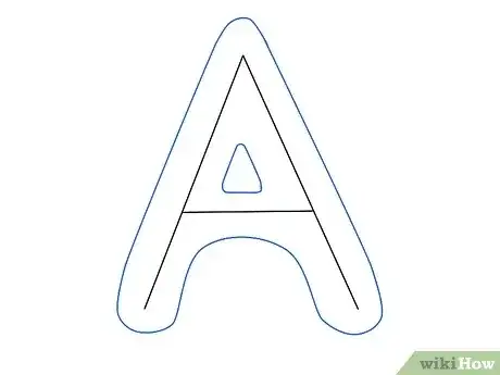 Gambar berjudul Draw 3D Letters Step 2
