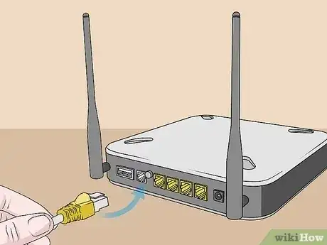 Gambar berjudul Connect a Router to a Modem Step 7