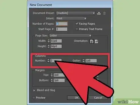 Gambar berjudul Add Columns in InDesign Step 1