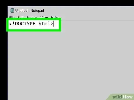 Gambar berjudul Create a Simple CSS Stylesheet Using Notepad Step 2