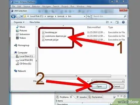 Gambar berjudul Add JARs to Project Build Paths in Eclipse (Java) Step 29