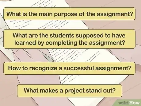 Gambar berjudul Make a Rubric Step 1