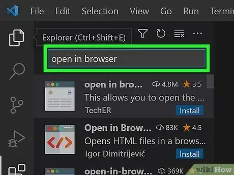 Gambar berjudul Run a HTML File in Visual Studio Code Step 18