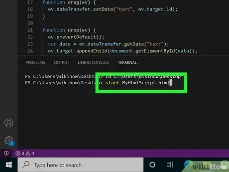 Gambar berjudul Run a HTML File in Visual Studio Code Step 8