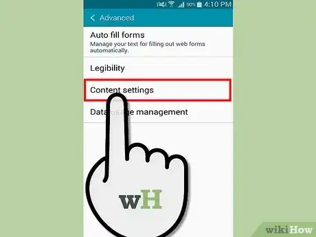 Gambar berjudul Enable JavaScript on an Android Phone Step 4