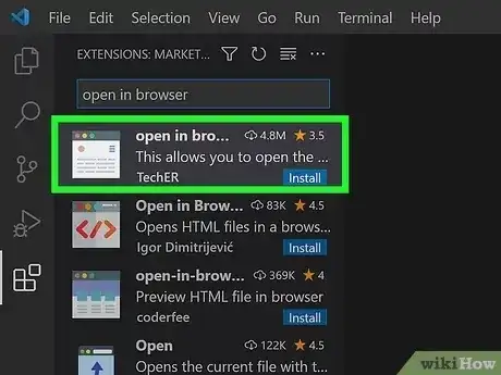 Gambar berjudul Run a HTML File in Visual Studio Code Step 19