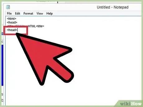 Gambar berjudul Create a Simple Webpage Using Notepad Step 6
