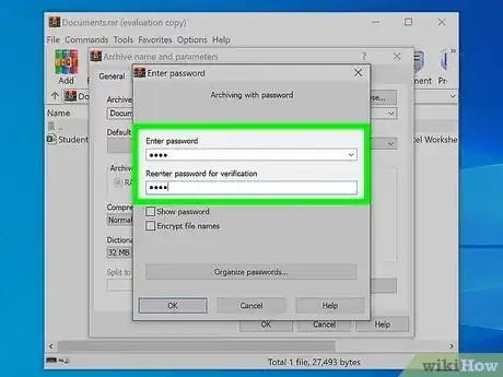 Gambar berjudul Add a Password to a RAR File Step 5