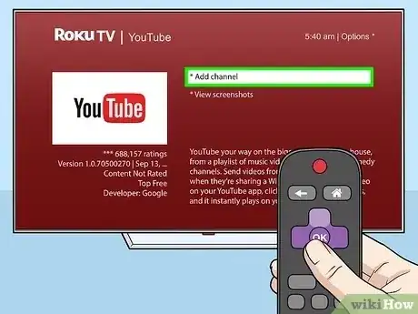 Gambar berjudul Get YouTube on Roku Step 5