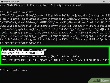 Gambar berjudul Install the Java Software Development Kit Step 20