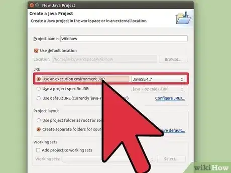 Gambar berjudul Create a New Java Project in Eclipse Step 5