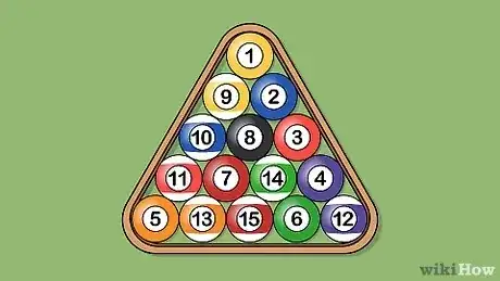 Gambar berjudul Rack a Pool Table Step 5