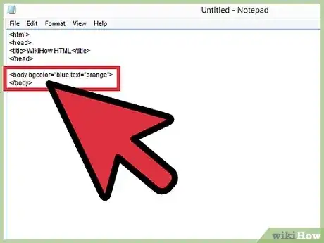 Gambar berjudul Create a Simple Webpage Using Notepad Step 7
