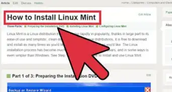 Memasang Linux