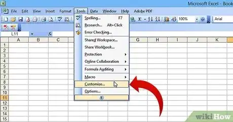 Gambar berjudul Create a Custom Macro Button in Excel Step 1