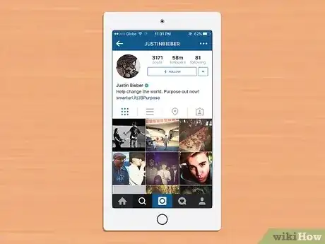 Gambar berjudul Contact Justin Bieber Step 7