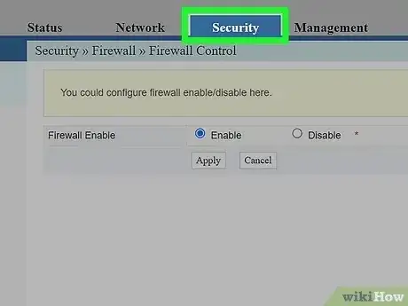 Gambar berjudul Disable Router Firewall Step 19