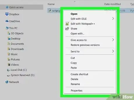 Gambar berjudul Use Windows Command Prompt to Run a Python File Step 3