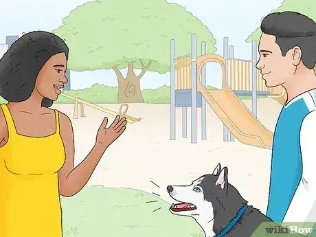 Gambar berjudul Stop Dogs from Barking at People Step 10
