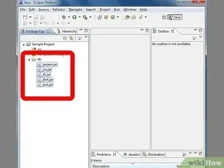 Gambar berjudul Add JARs to Project Build Paths in Eclipse (Java) Step 3