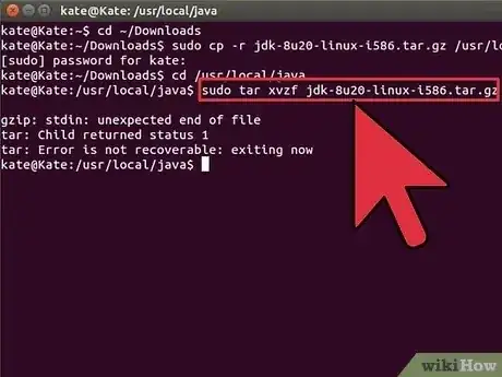Gambar berjudul Install Oracle Java on Ubuntu Linux Step 6