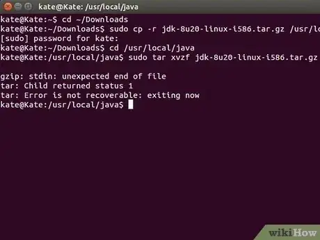 Gambar berjudul Install Oracle Java JDK on Ubuntu Linux Step 6