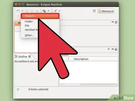 Gambar berjudul Create a New Java Project in Eclipse Step 2