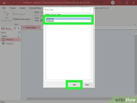 Gambar berjudul Make a Database Using MS Access Step 28