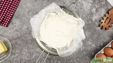 Gambar berjudul Make Ricotta Cheese Step 6