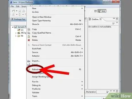 Gambar berjudul Add JARs to Project Build Paths in Eclipse (Java) Step 1Bullet3