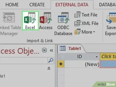 Gambar berjudul Create a Database from an Excel Spreadsheet Step 7