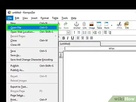 Gambar berjudul Edit HTML Files Step 37