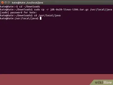 Gambar berjudul Install Oracle Java JDK on Ubuntu Linux Step 5