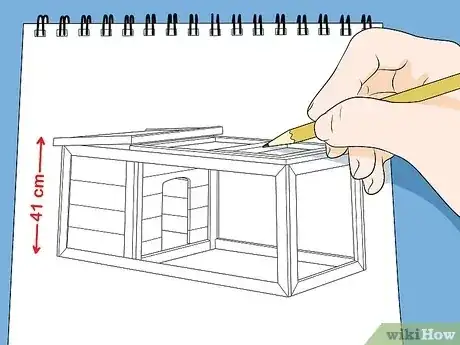 Gambar berjudul Build a Rabbit Hutch Step 1