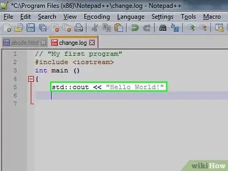 Gambar berjudul Use Notepad++ Step 25