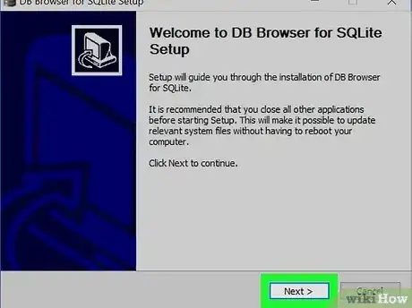 Gambar berjudul Open a Database File on PC or Mac Step 3