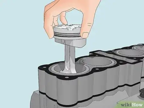 Gambar berjudul Clean Piston Rings Step 4