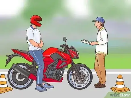 Gambar berjudul Ride a Motorcycle Step 3
