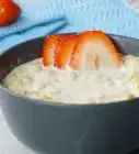 Membuat Oatmeal dengan Susu