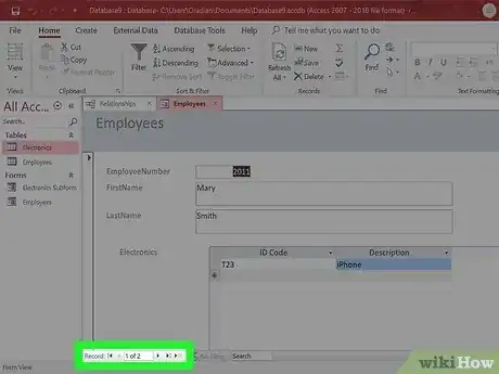 Gambar berjudul Make a Database Using MS Access Step 40