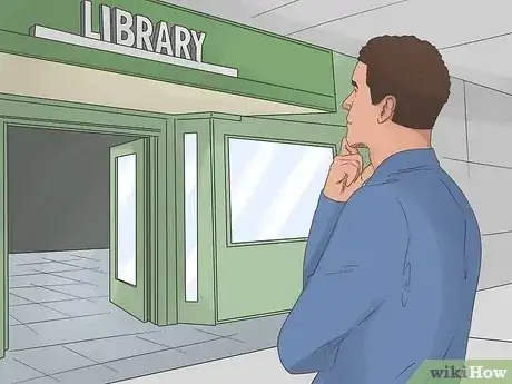 Gambar berjudul Work at a Library Step 4