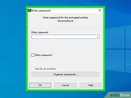 Gambar berjudul Add a Password to a RAR File Step 8