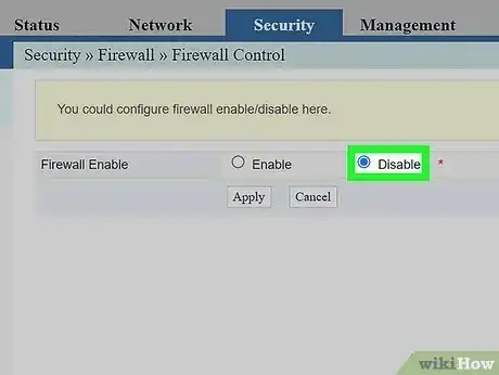 Gambar berjudul Disable Router Firewall Step 21
