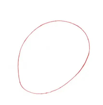 Gambar berjudul Draw a Squirrel Step 2