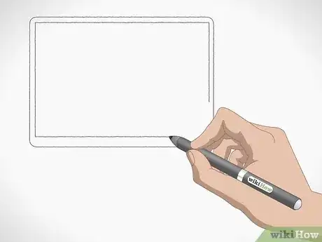 Gambar berjudul Draw a Computer Step 2