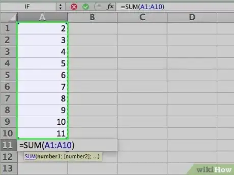 Gambar berjudul Calculate Averages in Excel Step 1