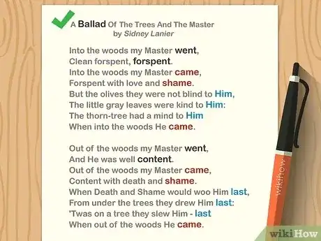 Gambar berjudul Write a Rhyming Poem Step 6